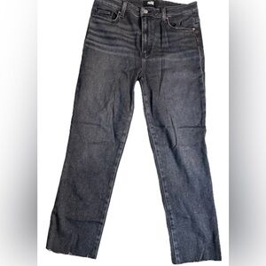 PAIGE Women’s Cindy Dark Gray Straight Leg Jeans Size 30
